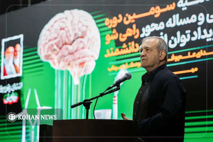 هیچ مشکلی در کشور نیست که با اراده و تلاش جوانان نتوان حل کرد