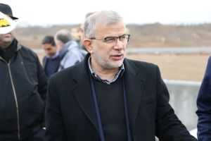 بازدید استاندار البرز از پل B16 آزادراه شمالی کرج