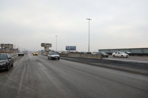 بازدید استاندار البرز از پل B16 آزادراه شمالی کرج